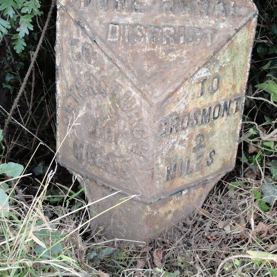 Milepost, Elms Farm