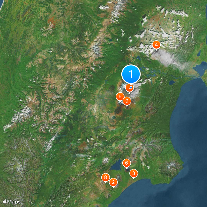 Kluczewska Sopka Mapa