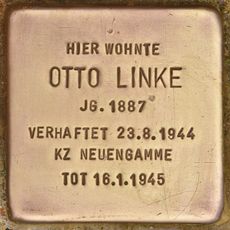 Stolperstein für Otto Linke