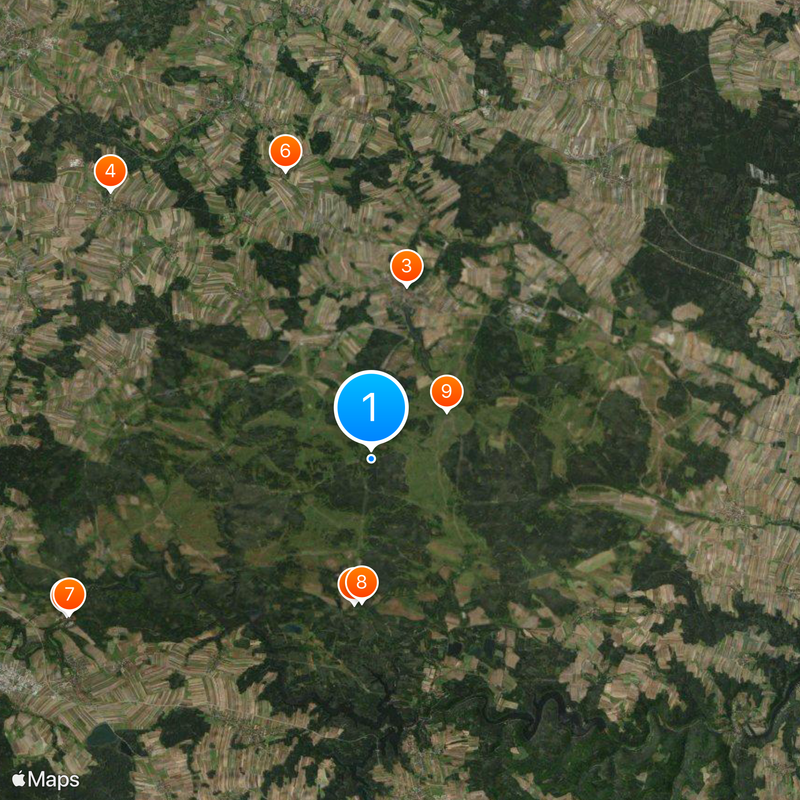 Proving Ground Allentsteig Map