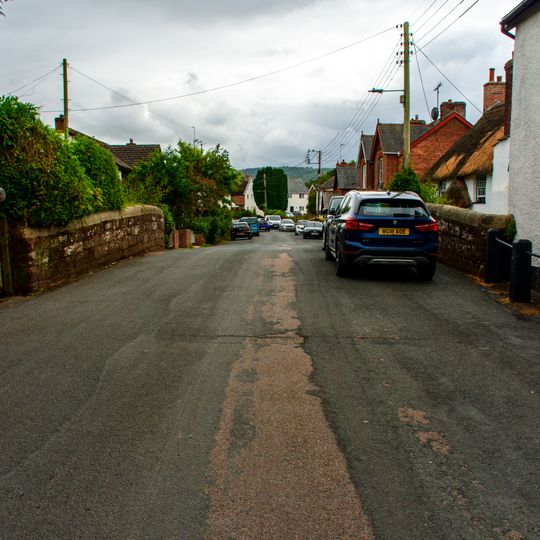 Road Bridge Over The River Kenn