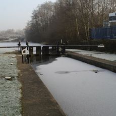 Leeds And Liverpool Canal Britannia Bridge  Leeds And Liverpool Canal Flight Of 7 Locks And Bridge