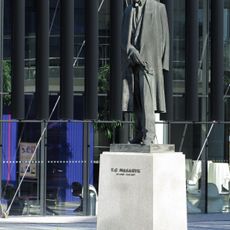 Statue of Tomáš Garrigue Masaryk in Zlín