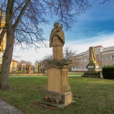 Socha svatého Jana Nepomuckého ve Štěpánově u kostela