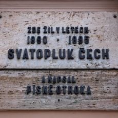 Svatopluk Čech memorial plaque