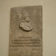 Pamětní deska Antonína Cyrila Stojana