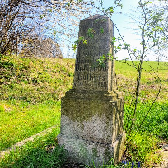 Gedenkstein für Martin Luther