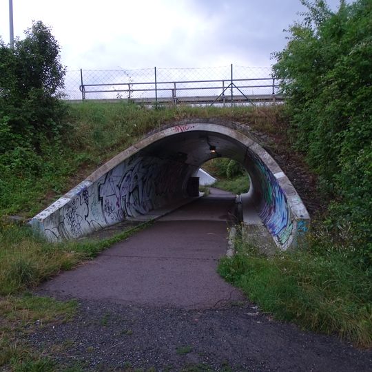 Podchod pod rampou Evropská - Lipská