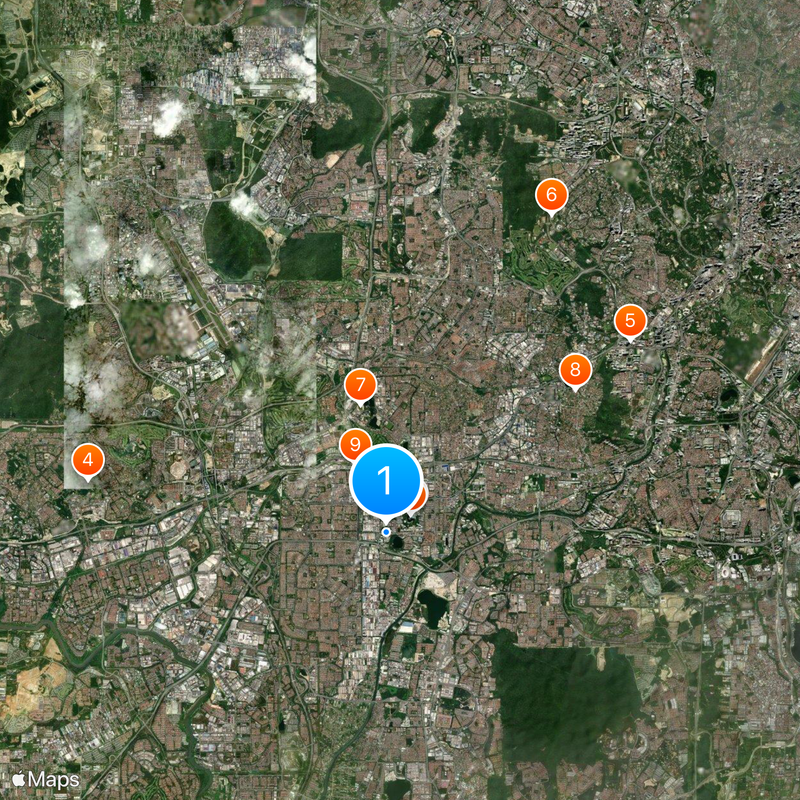 Monash University Malaysia Map