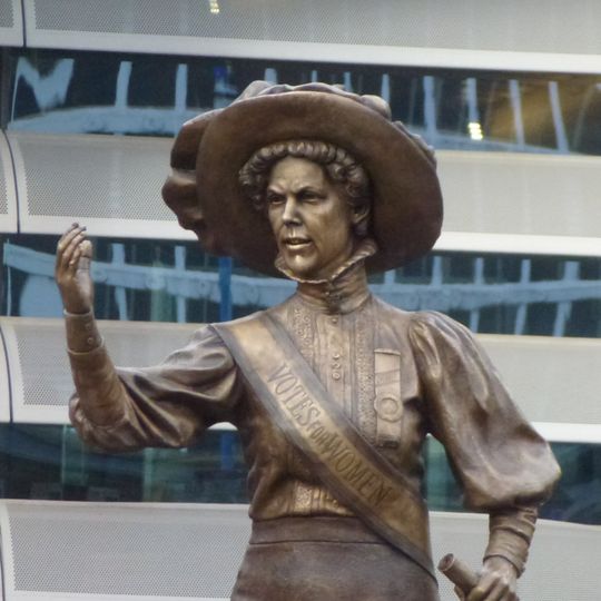 Statue of Alice Hawkins