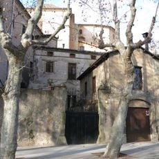 Restes arquitectòniques en la rambla del Bisbat