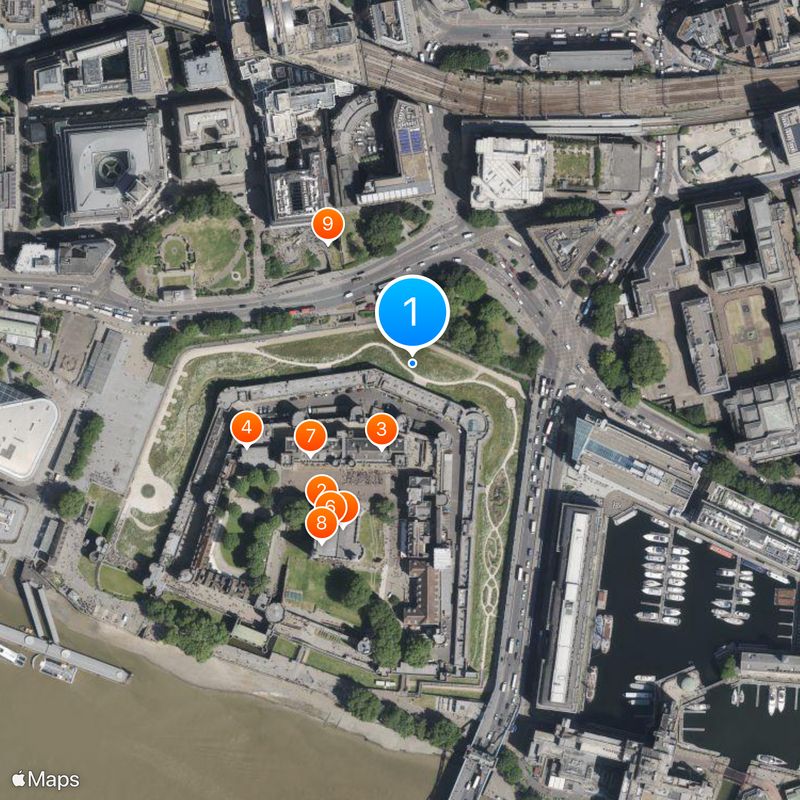 Blood Swept Lands and Seas of Red Karte