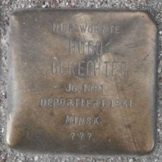Stolperstein dedicated to Hugo Gerechter