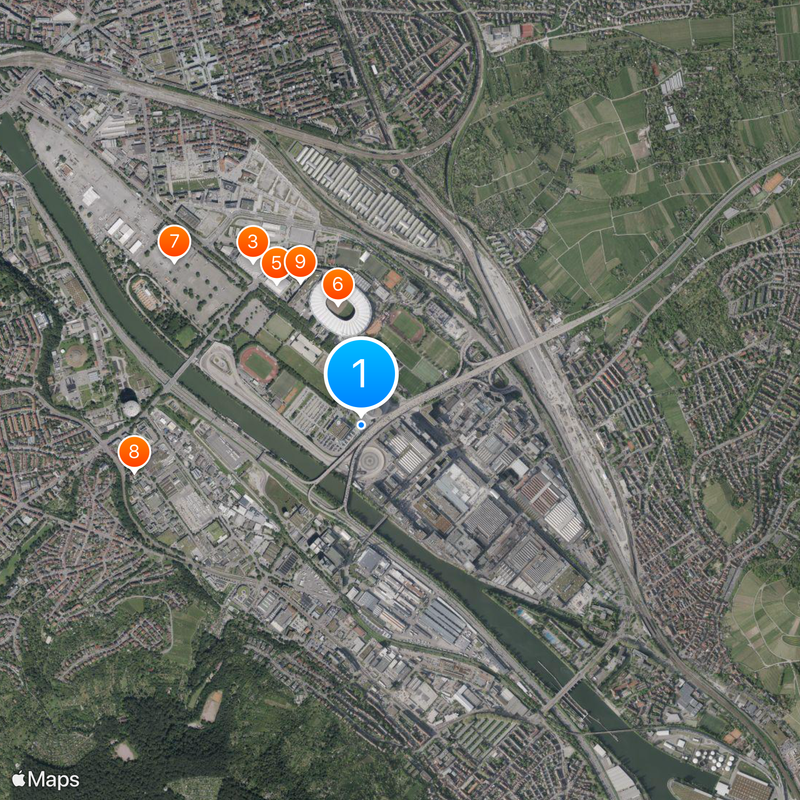 Mercedes-Benz Welt Mappa