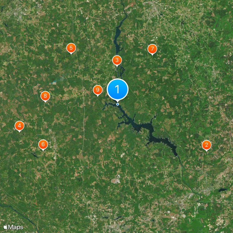 Catawba River Map