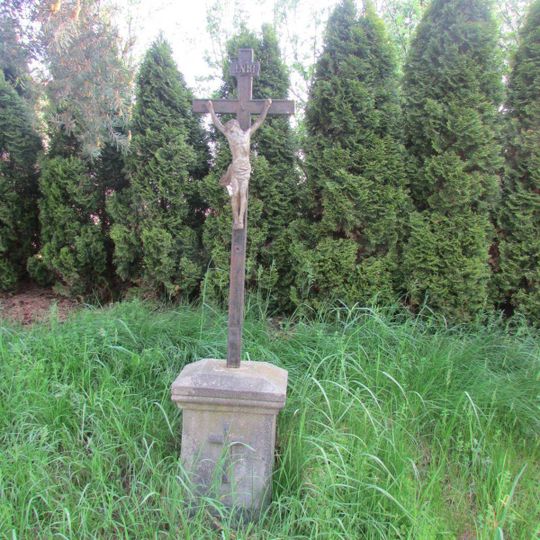 Kříž na jižním okraji Humpolce u dálnice