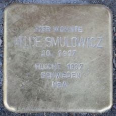 Stolperstein en memoria de Hilde Smulowicz