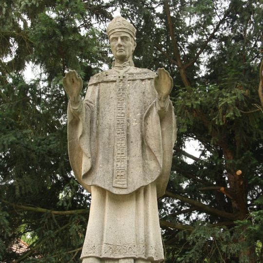 Socha sv. Vojtěcha v Hlubokých Mašůvkách