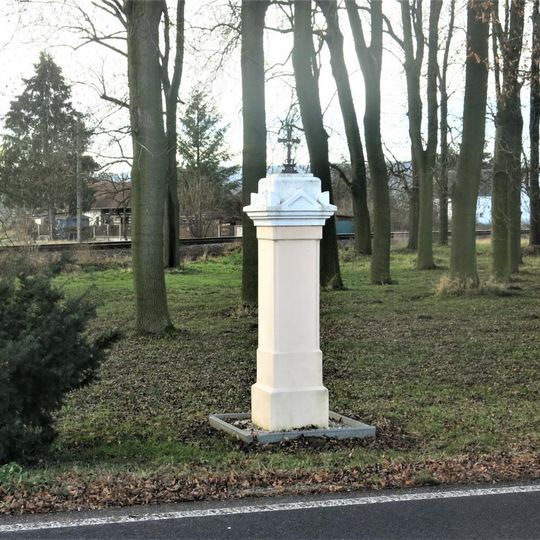Kříž naproti domu 56 v Židněvsi