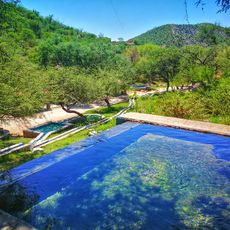 Agua Caliente thermal waters