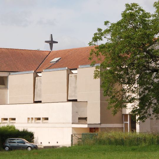 Abbatiale Notre-Dame-de-Cîteaux de la maison-mère de l'ordre des cisterciens de la Stricte Observance de Saint-Nicolas-lès-Cîteaux