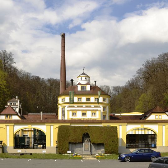 Brauerei Hacklberg, Teil des ehemaligen Sommerschlosses der Passauer Fürstbischöfe