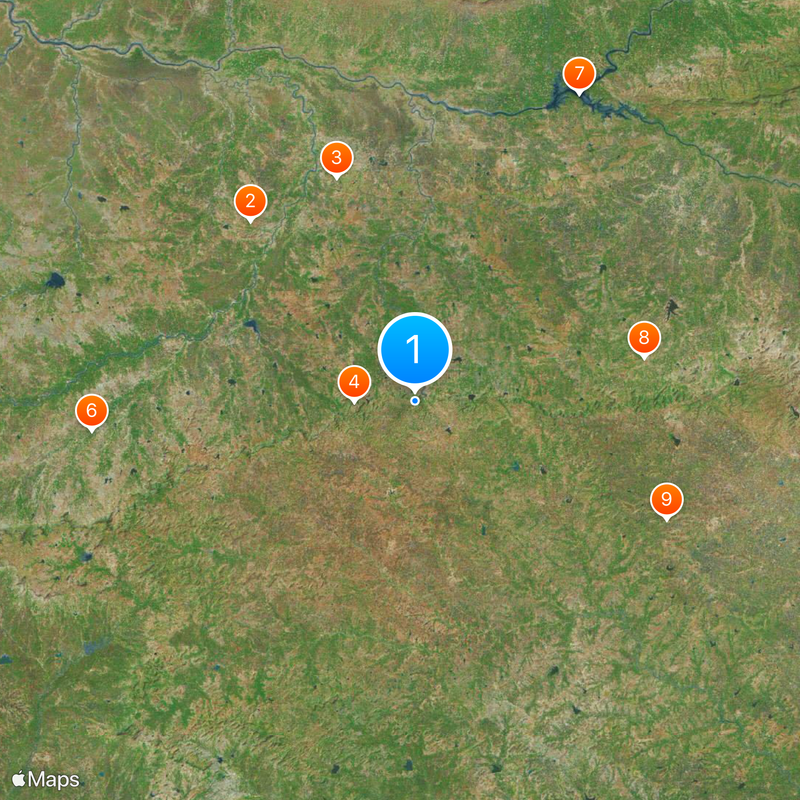 Grutas de Ajanta Mapa