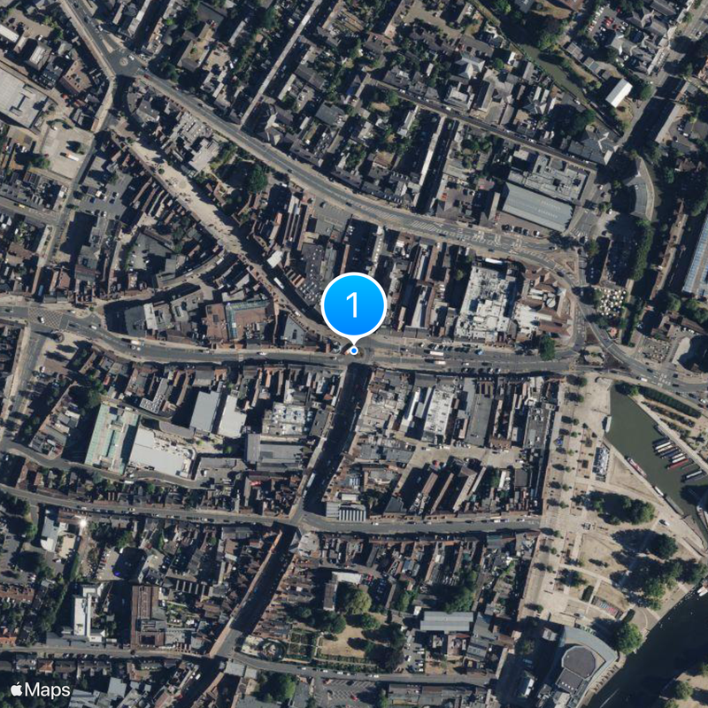 Stratford-upon-Avon Map