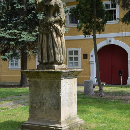 Hygieia statue in Terezín