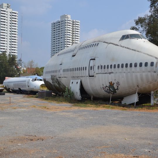 Bangkok airplane graveyard