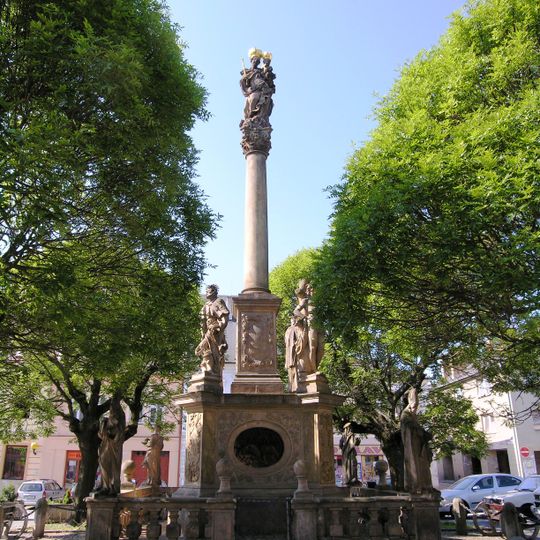 Maria column in Mohelnice