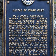 Battle of Tirad Pass historical marker