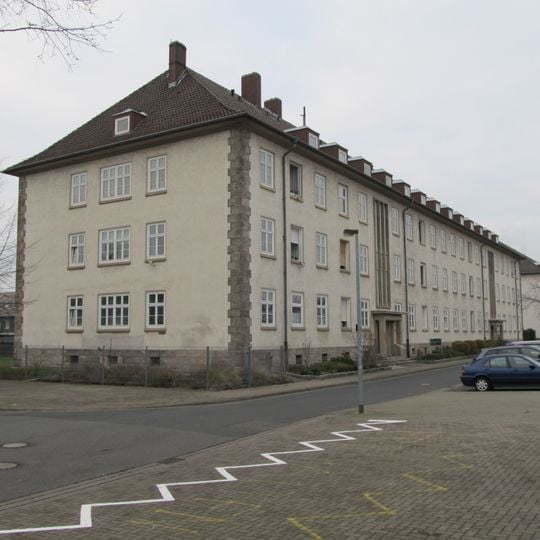Accommodation building VI of the former Prinz-Albrecht-Kaserne