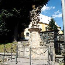 Statue of Saint Joseph and Jesus Christ as a baby