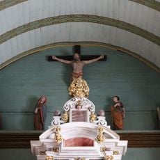Poutre de gloire de l'église Saint-Pierre-et-Saint-Paul de Piré-sur-Seiche