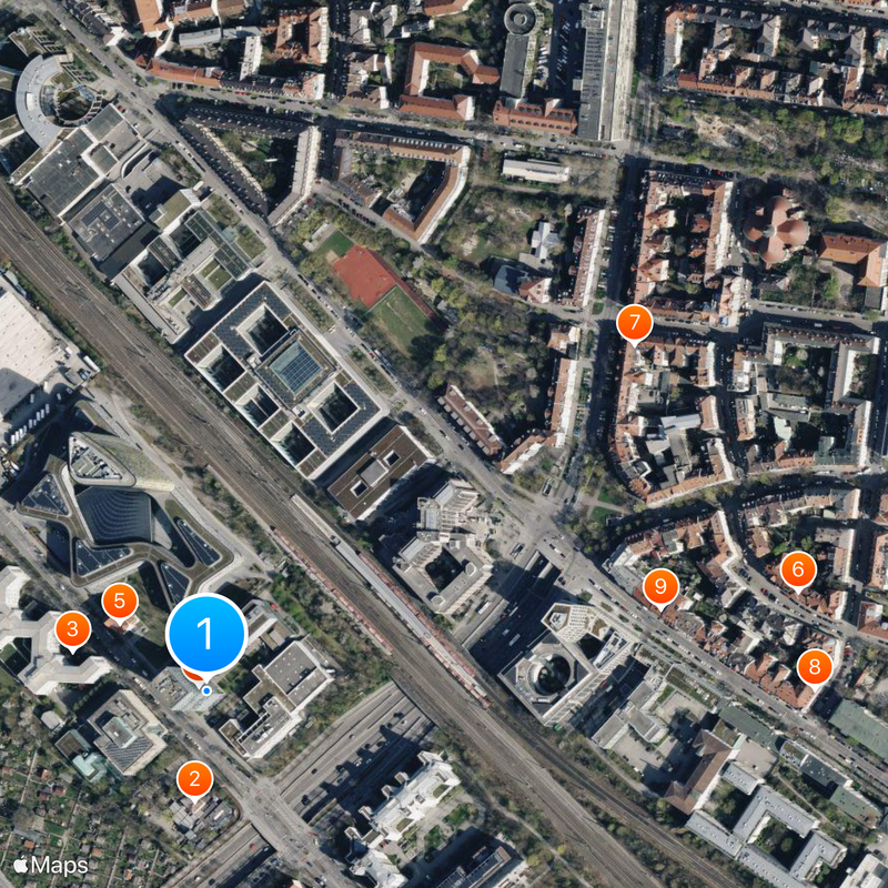 Fraunhofer Society Map