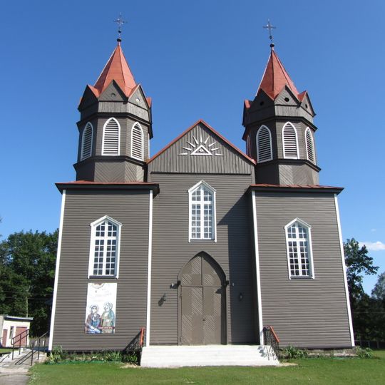 Church of the Sacred Heart of Jesus in Dubičiai