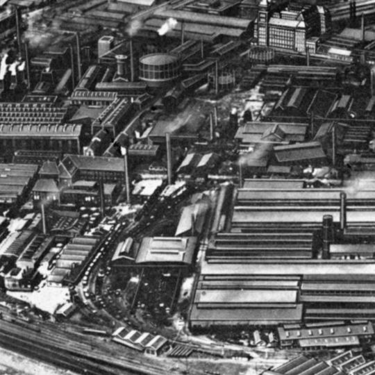 Krupp steel foundry