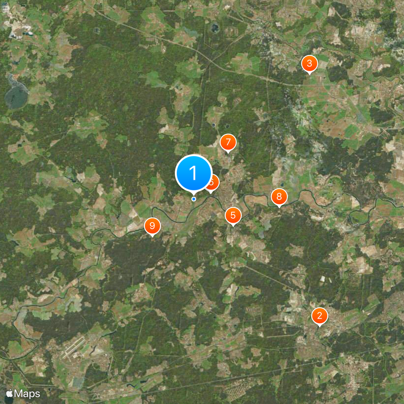 Savvino-Storozhevsky Monastery Mapa