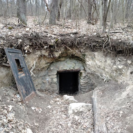 Piktortégla cavities