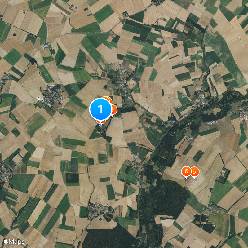 Beaumont-Hamel Newfoundland Memorial Mapa