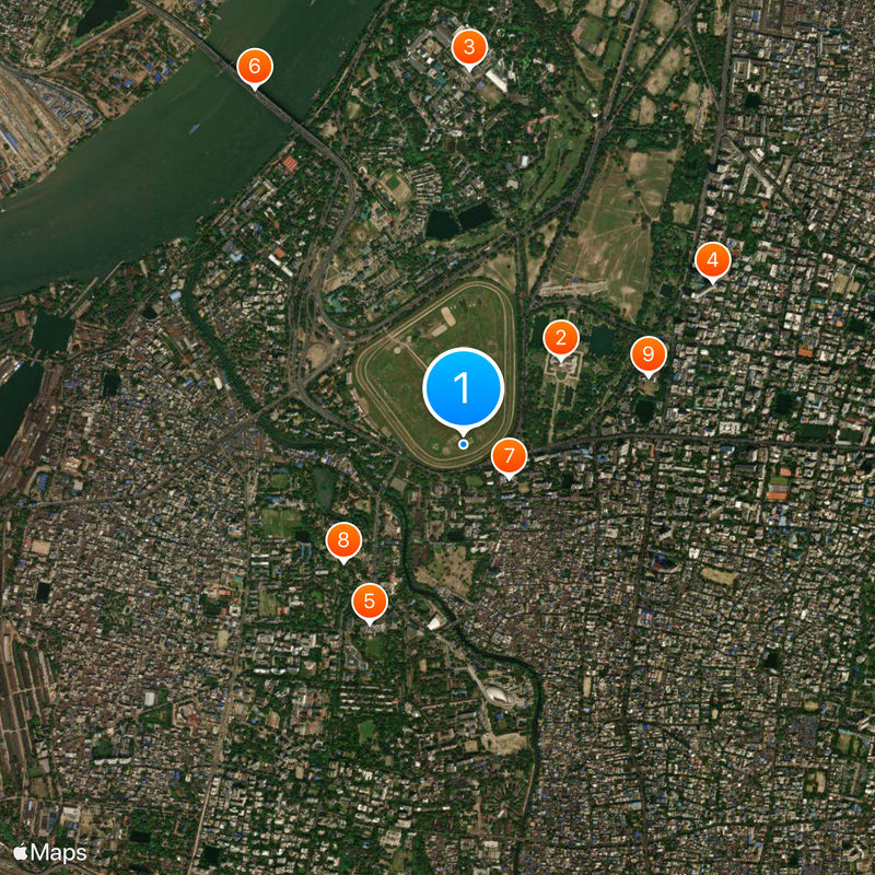 Kolkata Metropolitan Area Map