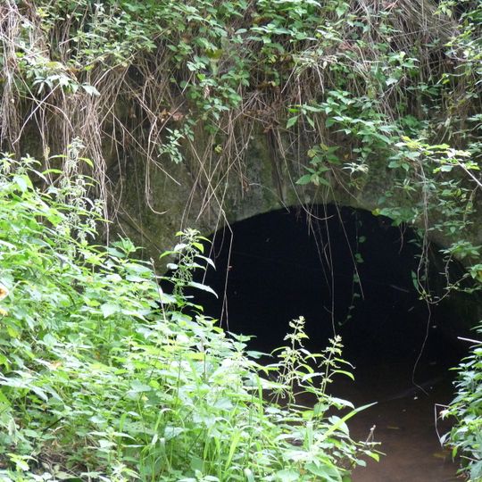 Starý mostek přes náhon v Manětíně