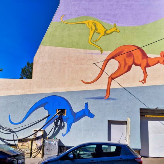 Peinture murale, œuvre d’art