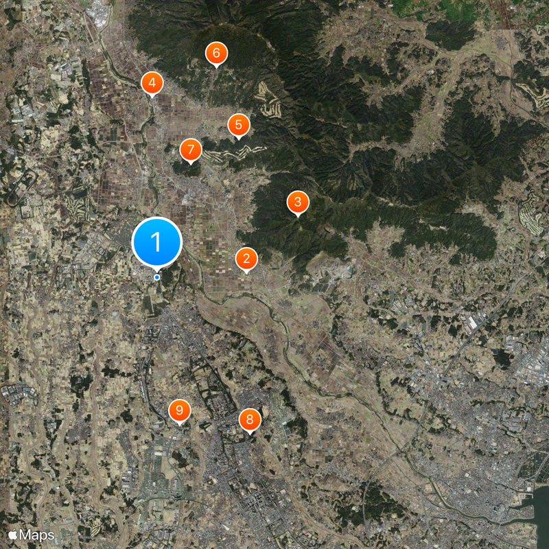 High Energy Accelerator Research Organization Map