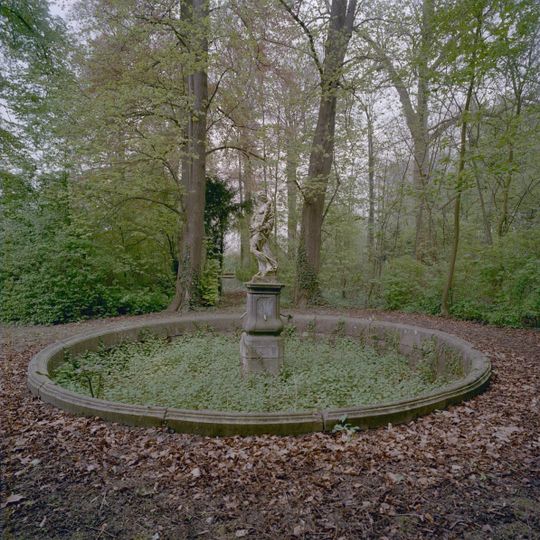 Kasteel Genhoes: parkaanleg
