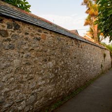 Garden Boundary Wall South Of The Old Manor House