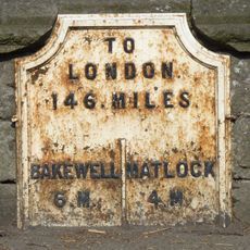 Mile Post 4 Miles From Matlock