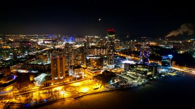 At night 1