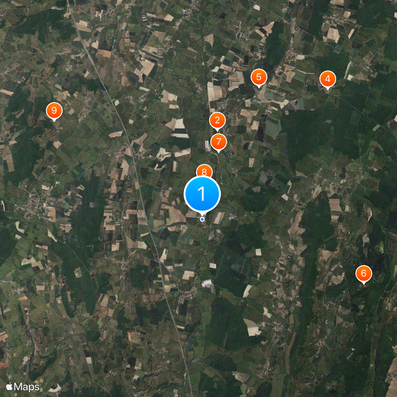 Taizé Community Map